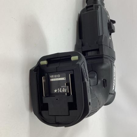MAKITA マキタ ハンマドリル HR181DRGXB ブラック 充電器・充電池2個・ケース付 14.4v 6.0Ah