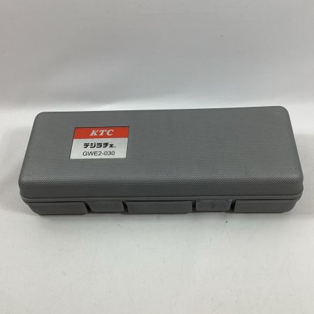 KTC ケーティーシー デジラチェ GWE2-030 ケース付ハンドル部分劣化有