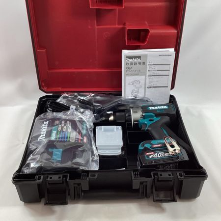 MAKITA マキタ ドライバドリル DF003GRDX 充電器・充電池2個・ケース付 40v 2.5Ah 