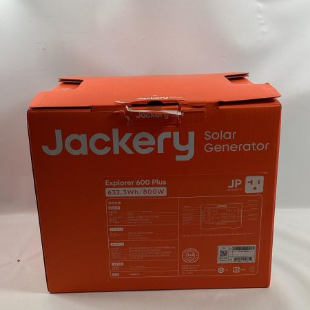 Jackery ポータブル電源 JE-600C オレンジ Explorer 600 Plus