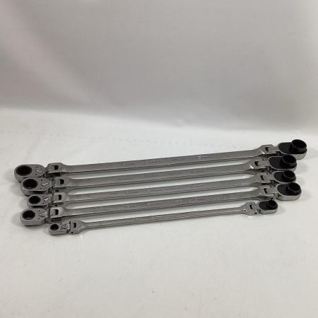 Snap-on スナップオン ダブルフレックスロングギアレンチ XFRM705 ケース付 5本セット