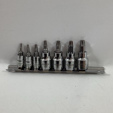 Blue Point トルクスエキストラクターソケット STCAETS7 7個セット