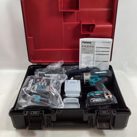 MAKITA マキタ ドライバドリル DF003GRDX 充電器・充電池2個・ケース付 40v 2.5Ah