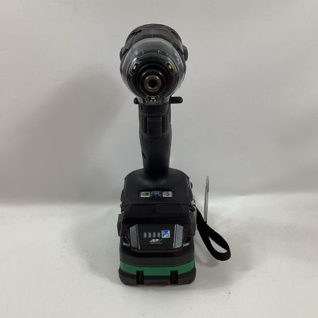 HiKOKI ハイコーキ インパクトドライバ WH36DC ブラック 充電器・充電池2個・ケース付