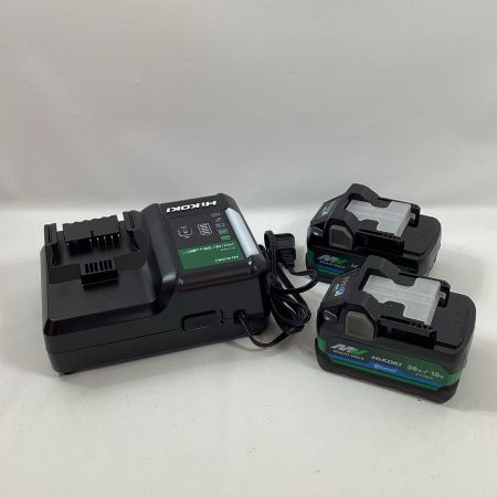 HiKOKI ハイコーキ インパクトドライバ WH36DC ブラック 充電器・充電池2個・ケース付