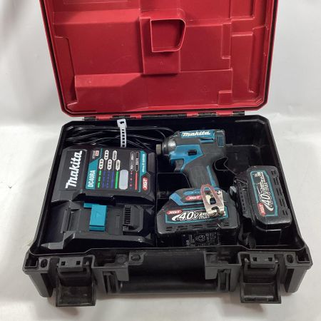 MAKITA マキタ インパクトドライバ TD002GRDX 充電器・充電池2個・ケース付 コ 40v