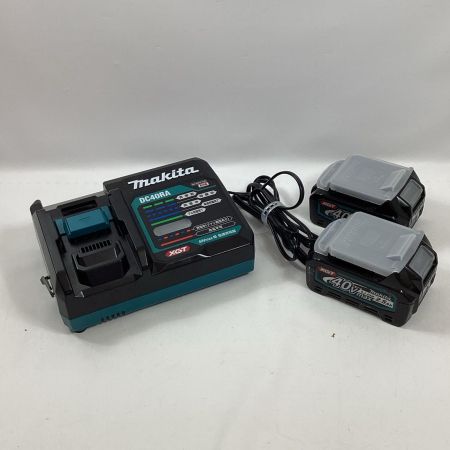 MAKITA マキタ ディスクグラインダー GA010GRDX 充電器・充電池2個・ケース付 125mm 40v