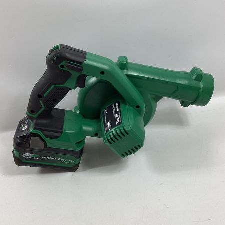 HiKOKI ハイコーキ ブロワ RB18DC バッテリー1個 ノズルホース付 36v