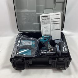 MAKITA マキタ インパクトドライバ TD173DRGX ブルー 充電器・充電池2個・ケース付 18v  Aランク