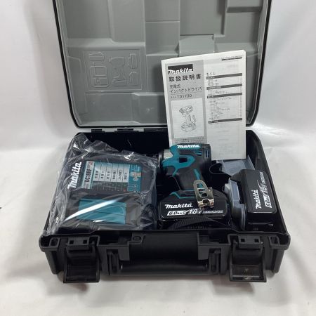 MAKITA マキタ インパクトドライバ TD173DRGX ブルー 充電器・充電池2個・ケース付 18v 