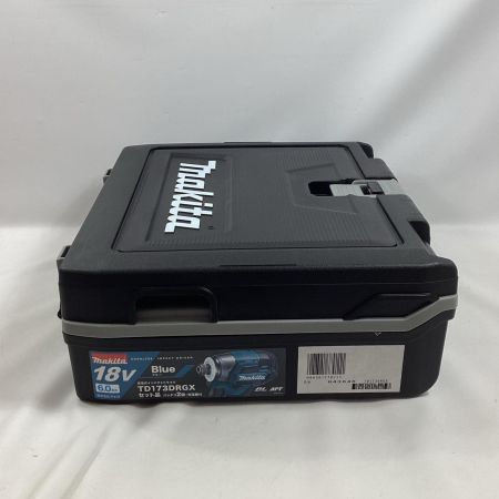 MAKITA マキタ インパクトドライバ TD173DRGX ブルー 充電器・充電池2個・ケース付 18v 