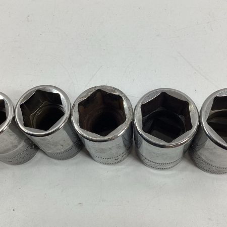 Snap-on スナップオンドライブ 1/2インチ シャロー ソケット  10個セット TWM10A～19