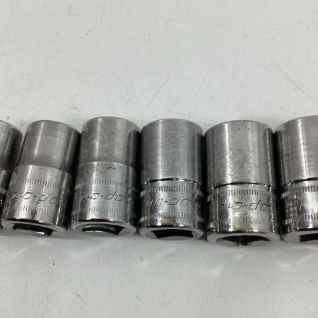 Snap-on スナップオンドライブ 1/2インチ シャロー ソケット  10個セット TWM10A～19