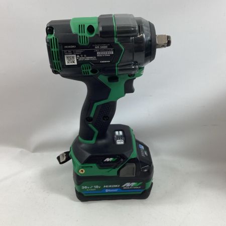 HiKOKI ハイコーキ インパクトレンチ WR36DH グリーン 充電池1個・ケース付 