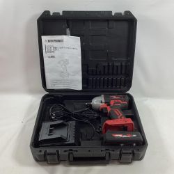 ASTRO PRODUCTS アストロプロダクツ インパクトレンチ IW910-500N レッド 充電器・充電池1個・ケース付  Bランク