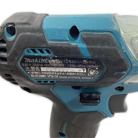 MAKITA マキタ インパクトドライバ TD111DSMX 充電器・充電池2個・ケース付 