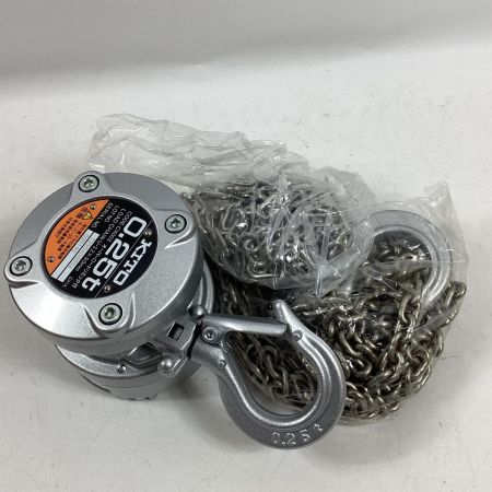 KITO キトー チェーンブロック CX003 0.25ｔ