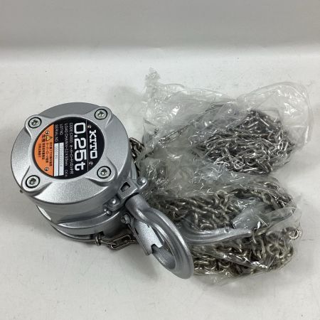 KITO キトー チェーンブロック CX003 0.25ｔ