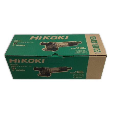 HiKOKI ハイコーキ ディスクグラインダー G10SHA 100mm