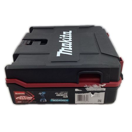 MAKITA マキタ インパクトレンチ TW004GRDX ブルー 充電器・充電池2個・ケース付 40v