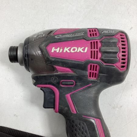 HiKOKI ハイコーキ インパクトドライバ WH18DDL2 ショッキングピンク 充電器・充電池2個・ケース付 