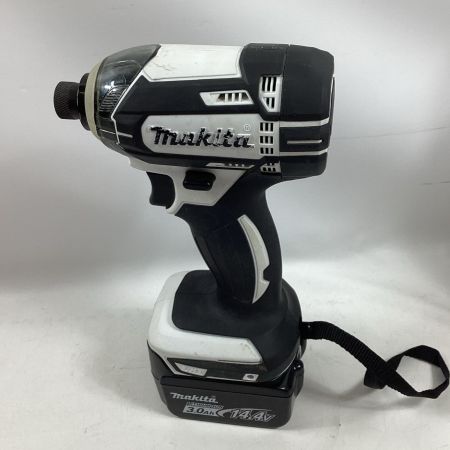 MAKITA マキタ インパクトドライバ TD138D ホワイト 充電池1個付 14.4v
