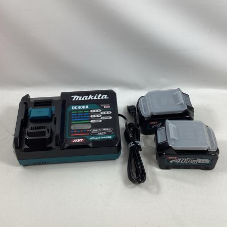 MAKITA マキタ レシプロソー JR002GRDX ブルー 充電器・充電池2個・ケース付 40v