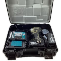 MAKITA マキタ インパクトドライバ TD173DRGXO オリーブ 充電器・充電池2個・ケース付 18v  Bランク