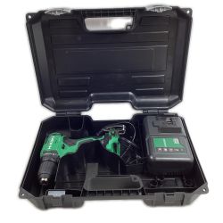 HiKOKI ハイコーキ ドライバドリル DS12DD グリーン ケース・充電器付 Bランク