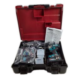 MAKITA マキタ ドライバドリル HP001GRDX ブルー 充電器・充電池2個・ケース付 40v Sランク