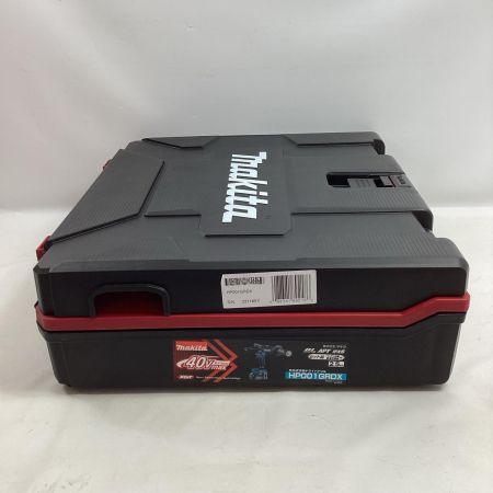 MAKITA マキタ ドライバドリル HP001GRDX ブルー 充電器・充電池2個・ケース付 40v