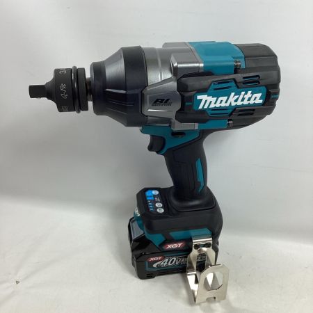 MAKITA マキタ インパクトレンチ TW001GRDX ブルー 充電器・充電池2個・ケース付 40v