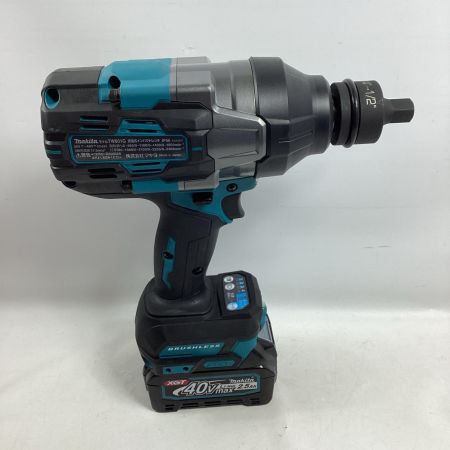 MAKITA マキタ インパクトレンチ TW001GRDX ブルー 充電器・充電池2個・ケース付 40v
