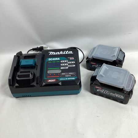 MAKITA マキタ インパクトレンチ TW001GRDX ブルー 充電器・充電池2個・ケース付 40v