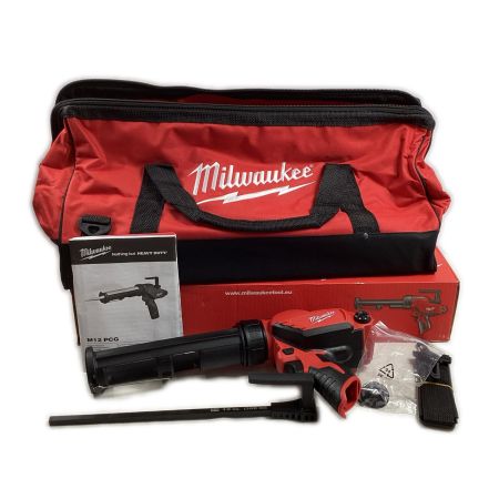 Milwaukee コードレスコーキングガン M12PCG/310C-0 レッド ケース付 12v