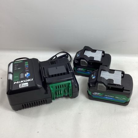 HiKOKI ハイコーキ インパクトドライバ WH36DD スパイダーイエロー 充電器・充電池2個・ケース付 36v