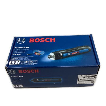 BOSCH ボッシュ コードレスドライバー Bosch GO 3 ケーブル無し