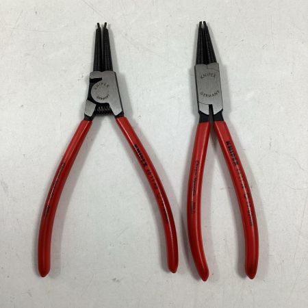 KNIPEX クニペックス スナップリングプライヤ 4本セット