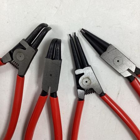 KNIPEX クニペックス スナップリングプライヤ 4本セット
