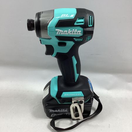 MAKITA マキタ インパクトドライバ TD173DGXTB ターコイズブルー 充電器・充電池2個・ケース付
