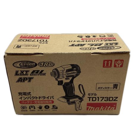 MAKITA マキタ インパクトドライバ TD173DZ ブルー