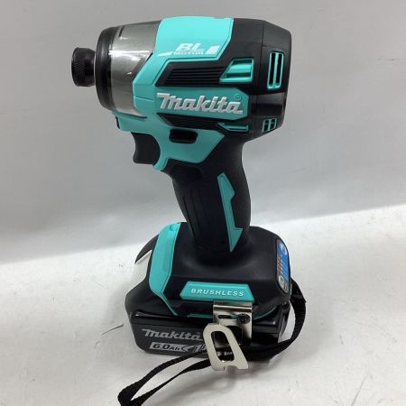 MAKITA マキタ インパクトドライバ TD173DGXTB ターコイズブルー 充電器・充電池2個・ケース付