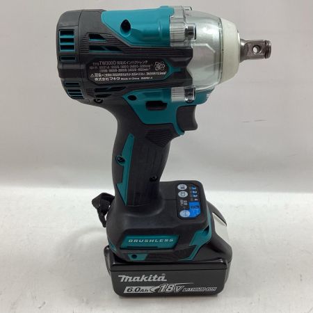 MAKITA マキタ インパクトレンチ TW300DRGX ブルー 充電器・充電池2個・ケース付
