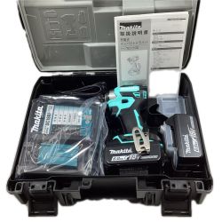 MAKITA マキタ インパクトドライバ TD173DGXTB ターコイズブルー 充電器・充電池2個・ケース付 Sランク