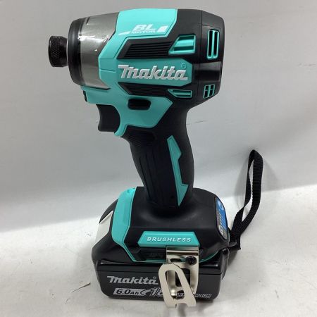 MAKITA マキタ インパクトドライバ TD173DGXTB ターコイズブルー 充電器・充電池2個・ケース付