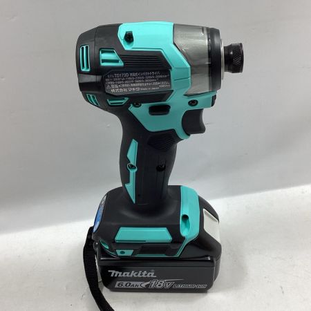 MAKITA マキタ インパクトドライバ TD173DGXTB ターコイズブルー 充電器・充電池2個・ケース付
