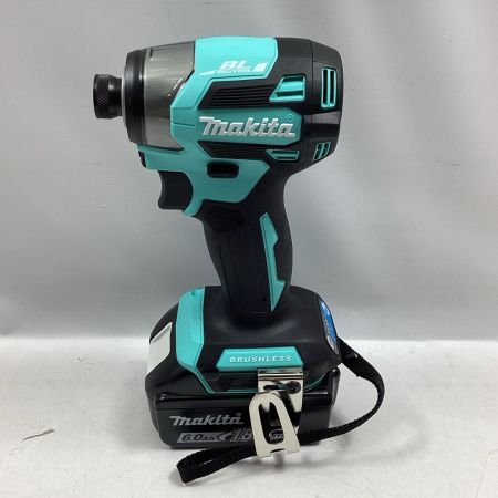 MAKITA マキタ インパクトドライバ TD173DGXTB ターコイズブルー 充電器・充電池2個・ケース付 