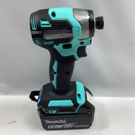 MAKITA マキタ インパクトドライバ TD173DGXTB ターコイズブルー 充電器・充電池2個・ケース付 