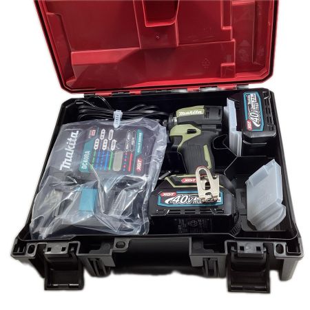 MAKITA マキタ インパクトドライバ TD005GRDXO オリーブ 充電器・充電池2個・ケース付