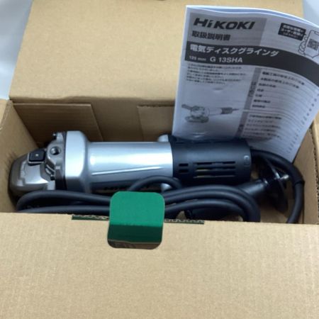 HiKOKI ハイコーキ ディスクグラインダー G13SHA シルバー 125mm